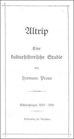Altrip - eine kulturhistorische Studie