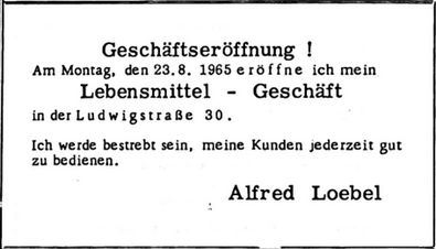 Nachrichtenblatt der Gemeinde Altrip | Donnerstag, den 19. August 1965 | 6. Jahrgang - Nummer 33 Nachrichtenblatt der Gemeinde Altrip | Donnerstag, den 19. August 1965 | 6. Jahrgang - Nummer 33