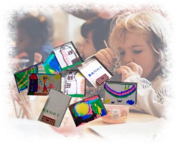 Das freut uns besonders und wir sagen ein "Herzliches Dankeschön": Alle vier Altriper Kindergärten unterstützen die Spendenaktion „Backsteine für das Backhaus"