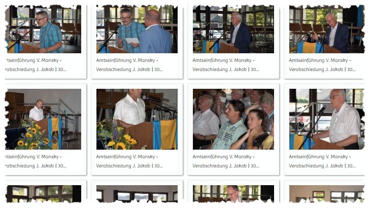 Neues Fotoalbum: Amtseinführung von Volker Mansky – Verabschiedung von Jürgen Jacob