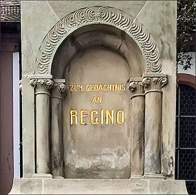 Festakt Restaurierung Regino-Denkmal