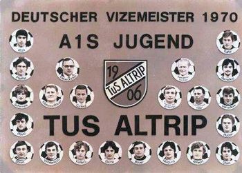 50 Jahre nach dem Finale um die Deutsche Fußballmeisterschaft - Der Erfolg der A&shy;Jugend des TuS Altrip (Quelle: Kreis-&shy;Kurier Rhein&shy;-Pfalz&shy;-Kreis - 03.06.2020 | Text & Bilder: Hans&shy;Jürgen Klüh)