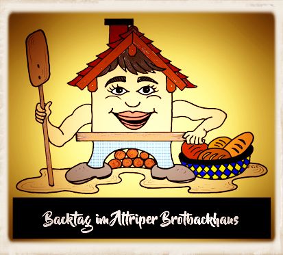 Endlich wieder Backtag im Altriper Brotbackhaus