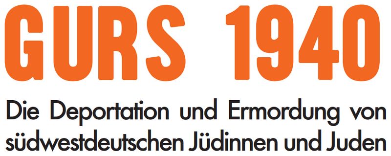 Landesausstellung „GURS 1940“ in Altrip | „GURS 1940“ - Die Deportation und Ermordung von südwestdeutschen Jüdinnen und Juden | 2. - 31. Oktober 2021 | geöffnet Samstag und Sonntag, 14 - 19 Uhr | Bürgerhaus Alta Ripa, Ludwigstraße. 42, 67122 Altrip | Der Eintritt ist frei!