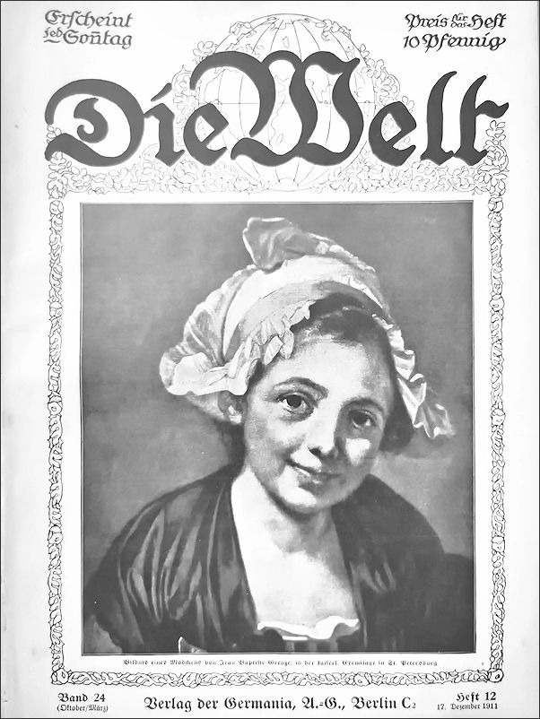 "Die Welt" vom 17. Dezember 1911 "Die Welt" vom 17. Dezember 1911