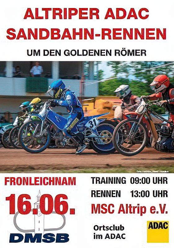 Internationales Altriper ADAC Sandbahnrennen