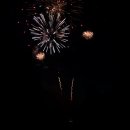 Das Abschlussfeuerwerk beim Altriper Fischerfest | 08.07.2019