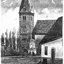 Prot. Kirche mit Reginodenkmal 