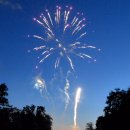 Abschlussfeuerwerk am Montag, 8. Juli 2019. 