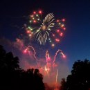 Abschlussfeuerwerk am Montag, 8. Juli 2019. 