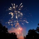 Abschlussfeuerwerk am Montag, 8. Juli 2019. 