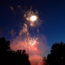 Abschlussfeuerwerk am Montag, 8. Juli 2019. 