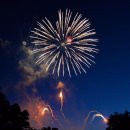 Abschlussfeuerwerk am Montag, 8. Juli 2019. 