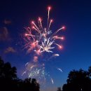 Abschlussfeuerwerk am Montag, 8. Juli 2019. 