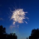 Abschlussfeuerwerk am Montag, 8. Juli 2019. 