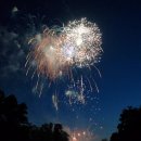 Abschlussfeuerwerk am Montag, 8. Juli 2019. 