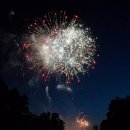 Abschlussfeuerwerk am Montag, 8. Juli 2019. 