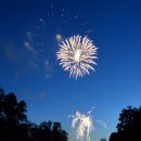 Abschlussfeuerwerk am Montag, 8. Juli 2019. 