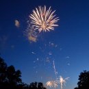 Abschlussfeuerwerk am Montag, 8. Juli 2019. 