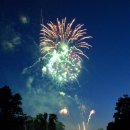 Abschlussfeuerwerk am Montag, 8. Juli 2019. 