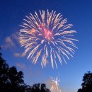 Abschlussfeuerwerk am Montag, 8. Juli 2019. 