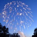 Abschlussfeuerwerk am Montag, 8. Juli 2019. 