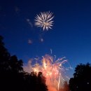 Abschlussfeuerwerk am Montag, 8. Juli 2019. 