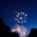 Abschlussfeuerwerk am Montag, 8. Juli 2019. 