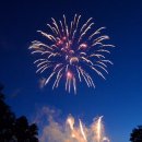 Abschlussfeuerwerk am Montag, 8. Juli 2019. 