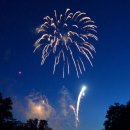 Abschlussfeuerwerk am Montag, 8. Juli 2019. 