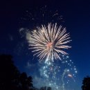 Abschlussfeuerwerk am Montag, 8. Juli 2019. 