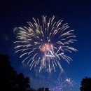 Abschlussfeuerwerk am Montag, 8. Juli 2019. 