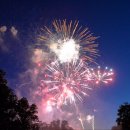 Abschlussfeuerwerk am Montag, 8. Juli 2019. 