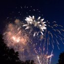 Abschlussfeuerwerk am Montag, 8. Juli 2019. 